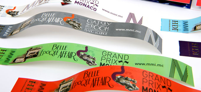 Event management uses for custom printed wristbands