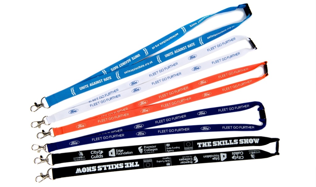 Lanyards – how the material, size and branding has evolved